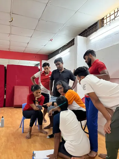 Our coaches receiving training from one of India's best High Performance coaches. We are committed to continuous learning to provide the best possible guidance to our athletes.