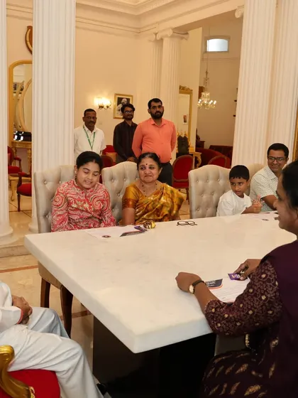 A wider view of our meeting, where we discussed the importance of arts and culture for young minds. It was an honor to represent our academy and the hard work of our students and teachers.