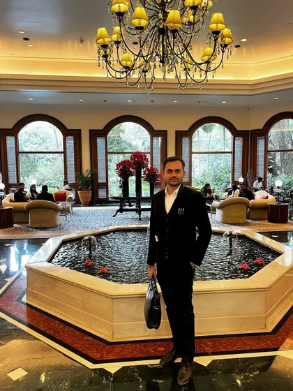 Taking a moment after a long day of hearings. While the work is demanding, achieving a just outcome for a client makes it all worthwhile.