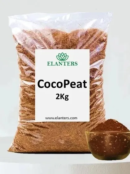 A 2kg pack of our high-quality cocopeat. Mix it with your soil to improve aeration and water retention, giving your plant roots the perfect environment to grow.