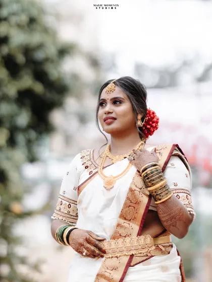 Another stunning portrait of the bride. I take the time to capture a variety of poses and expressions to create a complete bridal portfolio.