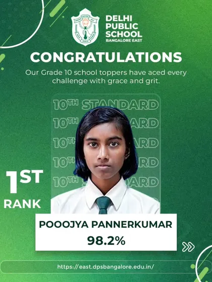 We believe in balancing tennis and academics. We are incredibly proud of Poojya Panner for topping her school in the 10th Board Exams with a phenomenal 98.2%.