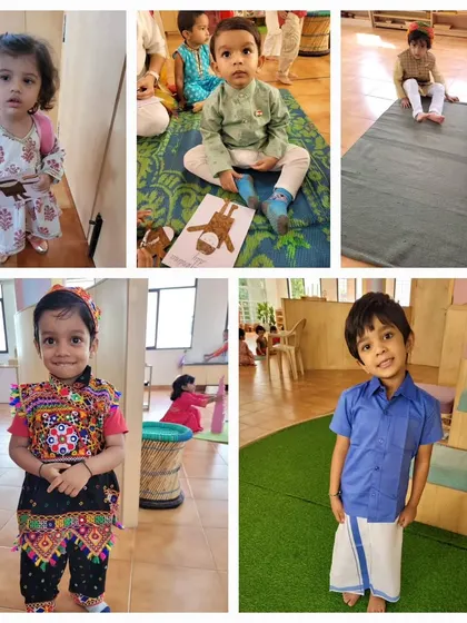 More snapshots of our children celebrating Independence Day in their colorful traditional outfits.