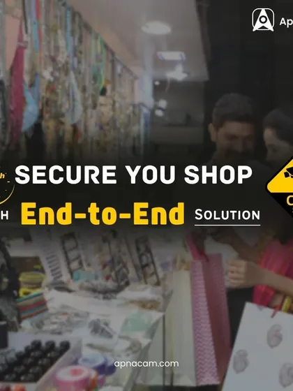 We provide end-to-end security solutions to help you secure your shop 24/7, protecting your business from theft and other risks.