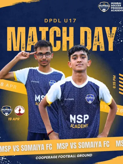 Match day alert for our U17 DPDL clash at Cooperage Football Ground.