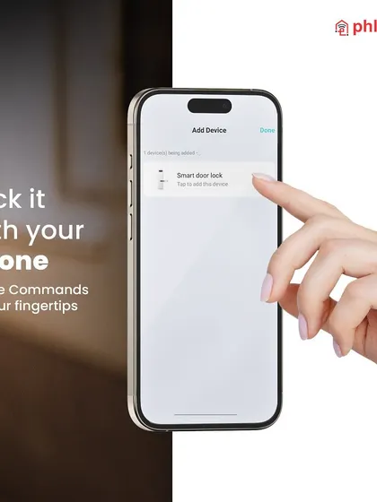 With my app, you can lock it with your phone. All the commands are at your fingertips, turning a moment of panic into a quick, simple fix.