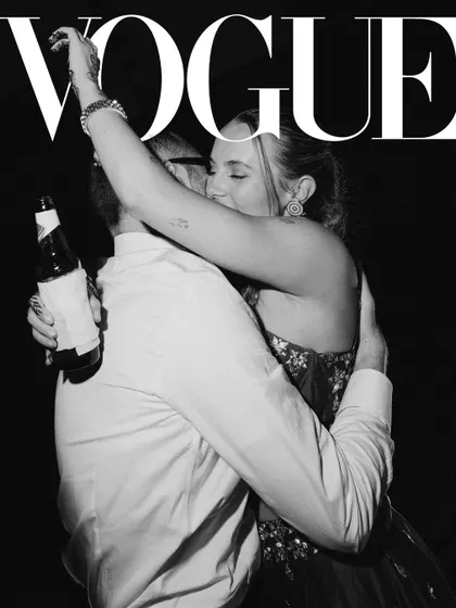 A wedding is also a celebration of joy in its most unfiltered form. This moment from a reception party, captured with an editorial, high-fashion feel, shows that your story includes rhythm and laughter. It’s about capturing the soul of the party, not just the steps.