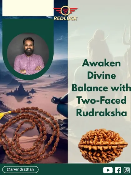 The Two-Faced Rudraksha, or Ardhnarishwar, represents the divine union of Shiva and Parvati. This video explains how this sacred bead can awaken divine balance, making it a powerful tool for those seeking harmony in life.