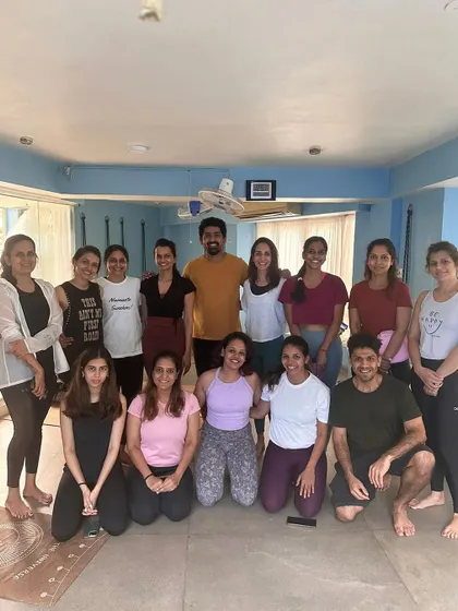 A beautiful start to our Sunday Inversion and Acro yoga workshop. Thank you to all the participants for joining.