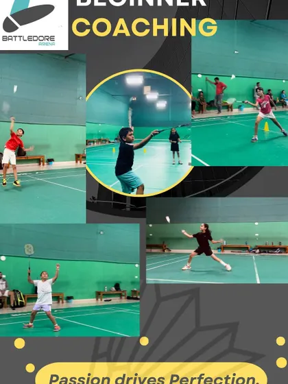 Our beginner coaching program focuses on passion and perfection. We ensure that new players learn the correct techniques from day one.