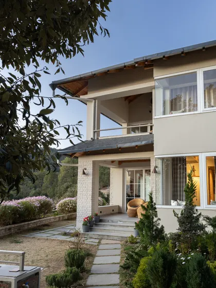 One of the charming boutique homestays where we host our Kumaon retreats. Comfort, beauty, and nature come together to create a perfect sanctuary.