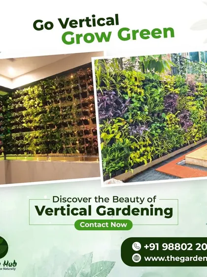 Go vertical, grow green. This image shows two different styles of vertical gardens, one with a uniform look and another with a more varied, textured feel, demonstrating our design flexibility.