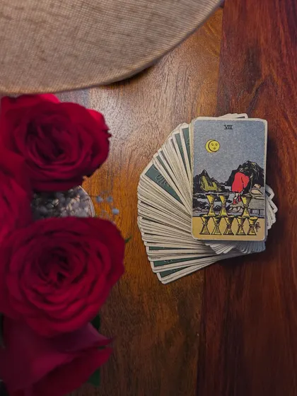Daily inspiration featuring the Eight of Cups. This card speaks to the courage it takes to walk away from something familiar to find the life that is truly waiting for you.