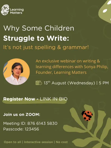 This webinar with our founder, Sonya Philip, delves into why some children struggle to write. We go beyond spelling and grammar to explore the underlying challenges and provide supportive strategies.