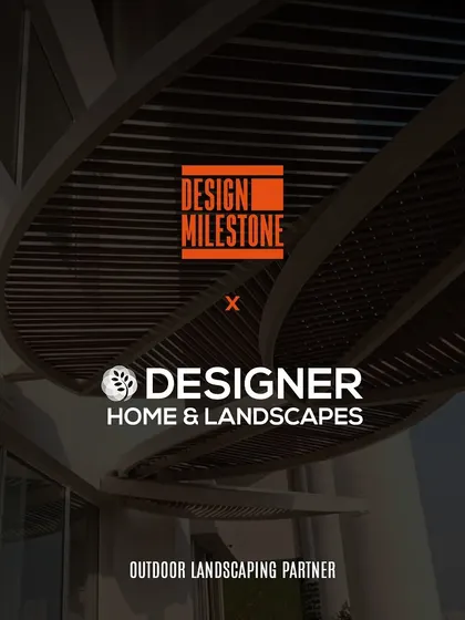 We are proud to be the Outdoor Landscaping Partner for Design Milestone, a premier event celebrating design. This reflects our commitment to and leadership within the design ecosystem.