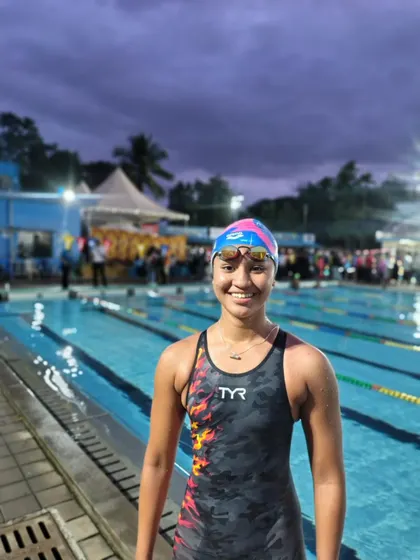 Rianna Dhriti Fernandes at the NRJ State Championship.