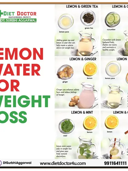 Lemon water is a simple yet powerful tool for weight loss. This guide shows different ways to prepare it, with additions like ginger or mint, to enhance calorie burn and reduce feelings of hunger.