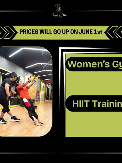 Our HIIT training sessions are designed to be intense and effective. We use a variety of exercises, like these TRX rows, to maximize calorie burn and improve your fitness level quickly.