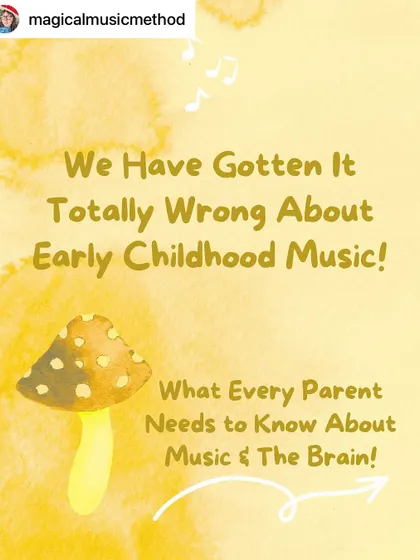 This is a core message I want every parent and teacher to understand. This collection of slides breaks down the common misconceptions about early childhood music and its profound impact on the brain.