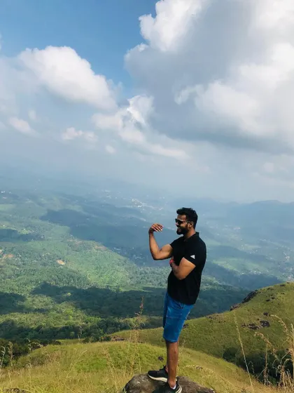 To walk in nature is to witness a thousand miracles. On top of Chembra Peak in Wayanad. Fitness gives you the strength and stamina to explore the world and take on new adventures.