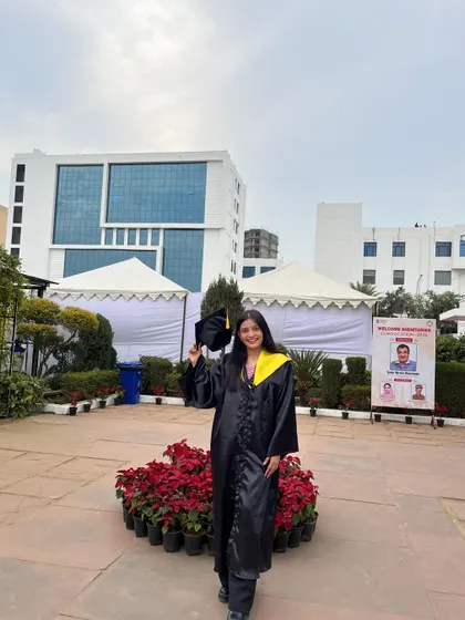 Tossing my graduation cap in celebration. This represents the culmination of academic effort and the start of a professional career dedicated to legal advocacy.