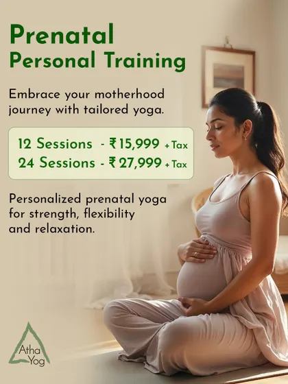 Our Prenatal Personal Training offers tailored yoga for your motherhood journey. We have 12 and 24 session packages for strength, flexibility, and relaxation.
