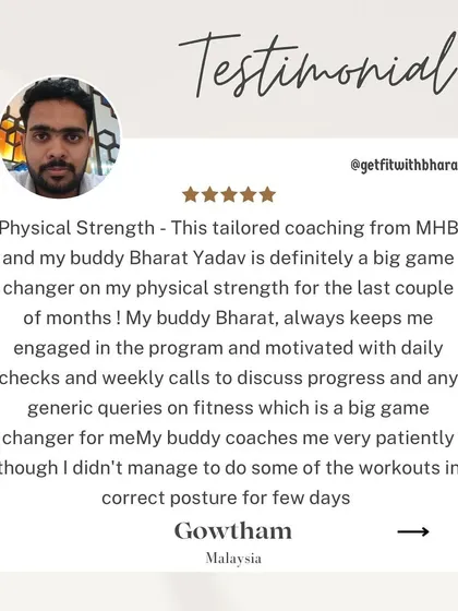 Tailored coaching is a game-changer. Daily checks and weekly calls are part of how I keep you engaged and motivated.