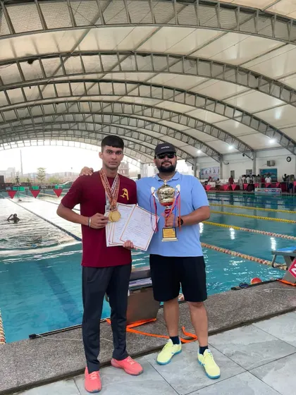 I specialize in breaking performance plateaus. Nishant Anjna joined my academy after his progress stalled. Within 8 months, he not only won his first SGFI National medal but was also named the 'Best Swimmer of Haryana', smashing his personal best times in multiple events.