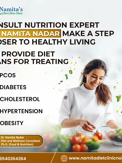 I provide expert diet plans for treating a range of health conditions, including PCOS, diabetes, high cholesterol, hypertension, and obesity. Consulting a nutrition expert is the first step towards healthier living.