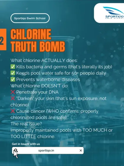 Here is the truth about chlorine. Its job is to kill bacteria and prevent waterborne diseases, keeping the pool safe for everyone. In a properly maintained pool, it does not cause the issues it is often blamed for.