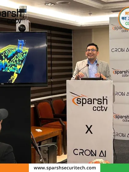 A successful launch event celebrating my partnership with Cron AI at the Indian Habitat Centre, New Delhi. We unveiled our advanced integration of 3D perception and computer vision.