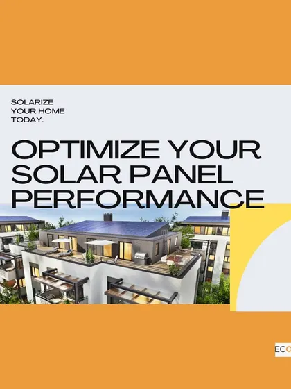 This graphic explains how to clean your solar panels for optimal performance. Cleaning in the morning or late afternoon avoids hot surfaces and ensures that dirt and debris don't obstruct sunlight, maximizing your daily energy production.