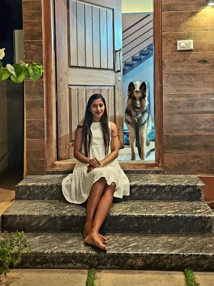 A quiet Diwali at home. Spartan is my family, and we celebrate all our special moments together.