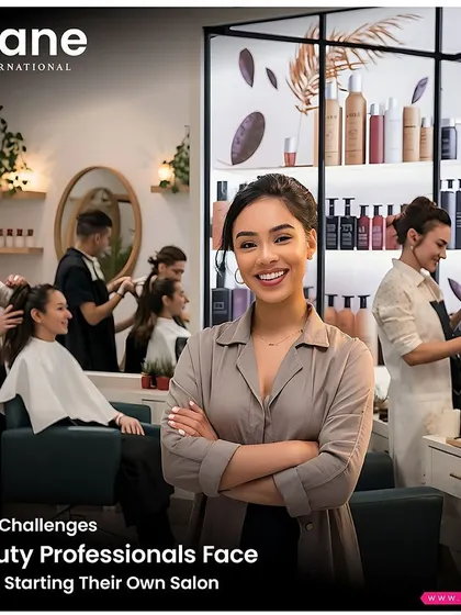 This graphic outlines the top challenges beauty professionals face when starting a salon. My B.Voc degree program is designed to equip students with the business and management skills needed to overcome these hurdles.