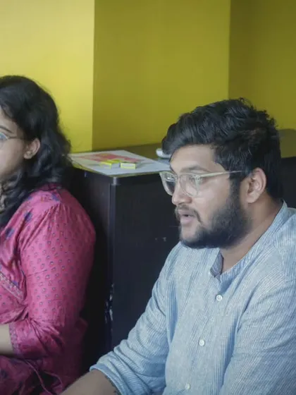 Participants in a Catalyst Session, a workshop designed to help musicians navigate the industry.