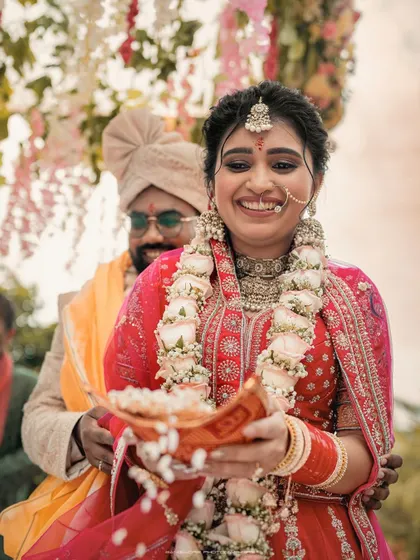 A collection of images from various wedding ceremonies, focusing on the key rituals and the emotions of the bride and groom. Each photo is a cherished memory in the making.