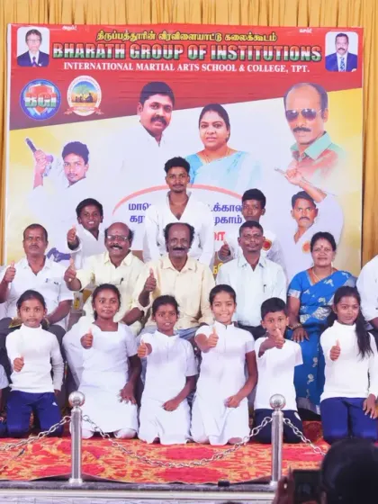 Our youngest karate students giving a big thumbs up at the summer course closing ceremony. Their energy and enthusiasm are contagious.