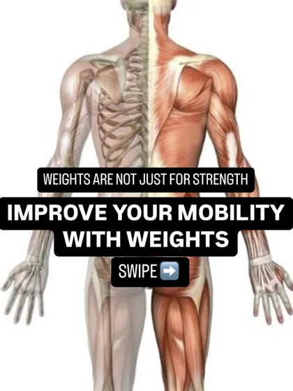 Weights are not just for strength; they can also be used to improve mobility. This post introduces the concept of using weighted static holds to enhance joint range of motion, build strength, and challenge stability all at once.