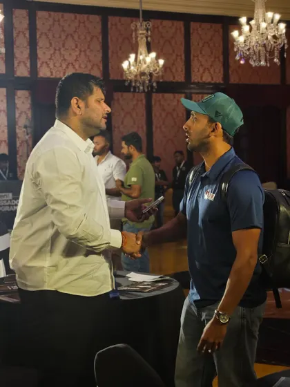 Networking with other professionals in the cricketing world. Building connections helps us create more opportunities for our players.