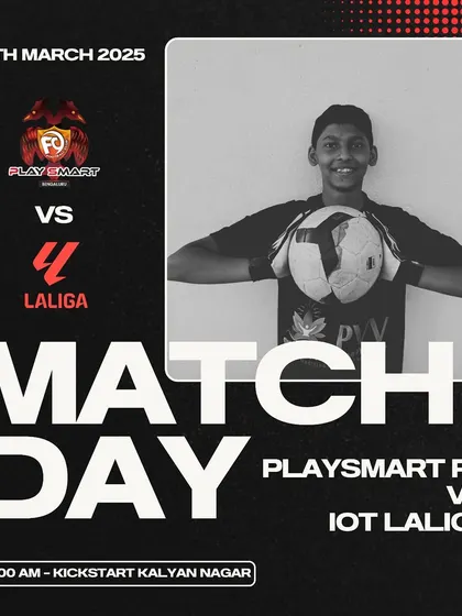 Match day is here! Our U-13 team takes on IOT LaLiga in the Youth Premier League.