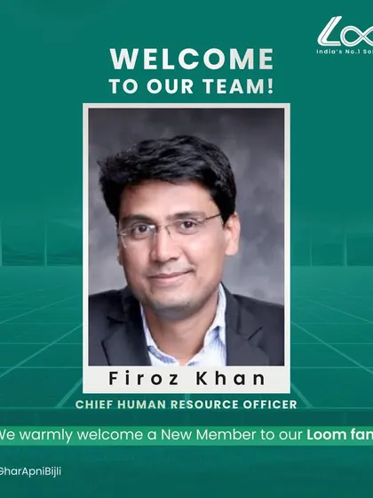 We are excited to welcome Mr. Firoz Khan as our new Chief Human Resource Officer (CHRO). His expertise in building high-performing cultures will be key to empowering our talent and driving sustainable growth.