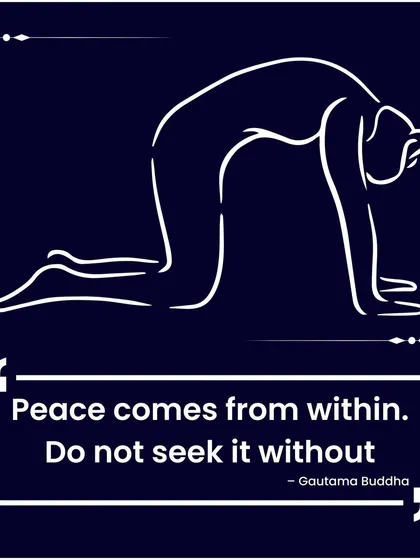 "Peace comes from within. Do not seek it without." This wisdom from Gautama Buddha is a core teaching in our yoga and pranayama practices. We give you the tools to find that inner peace.