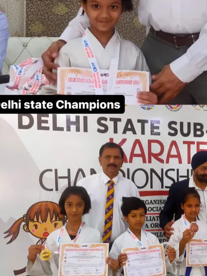 More of our Delhi State Champions from the 2023 Sub-Junior tournament. Their medals are a reward for their tireless effort and training.