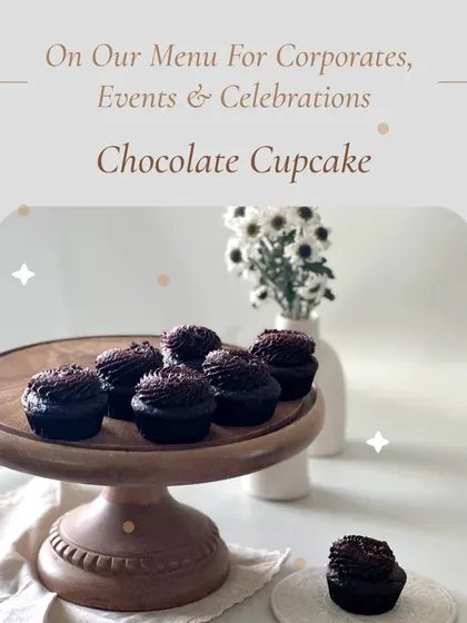 My rich chocolate cupcakes are another fantastic option for corporate dessert tables.
