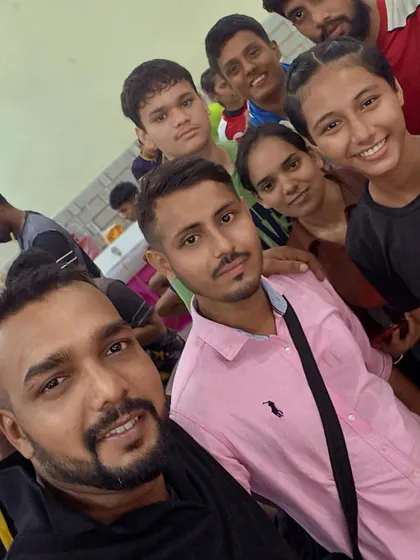 A team selfie during our trip. These are the moments that build camaraderie and a strong team spirit.