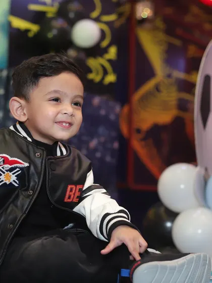 Capturing the pure joy on a child's face is what it's all about. This is from Vihaan's 2nd birthday, a party filled with smiles and laughter.