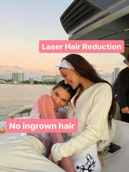 One of the best benefits of laser hair reduction is saying farewell to painful and unsightly ingrown hairs for good. It's a simple solution for a very common problem.