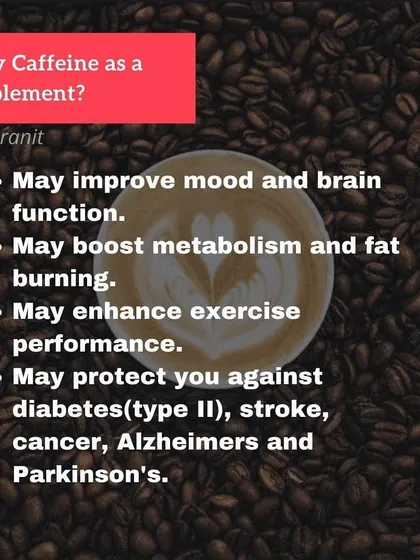 A list of the primary benefits of caffeine, from boosting fat burning to enhancing mood and exercise performance.