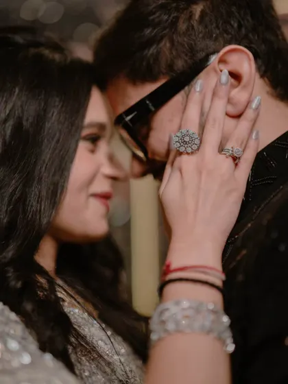 An intimate close-up that feels private and real. We aim to be unobtrusive, allowing you to be yourselves so we can capture these tender, authentic moments.