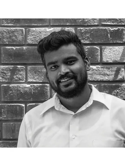 Naresh Venkatesh, the Prabhu Deva of our collage with a mastery in belly dancing and a dappankuthu swag.